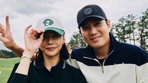 ‘결혼 7년차’ 주상욱, 차예련과 골프장 데이트 “마누라랑”