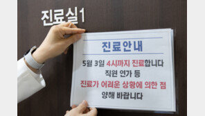 의사·간호조무사 ‘2만명’ 오늘 부분파업…동네의원 진료 일부 차질