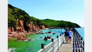 “해상관광탐방로 걸으며 경치 감상해요” 