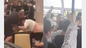 330m 상공 케이블에 기내까지…中관광객, 곳곳서 몸싸움