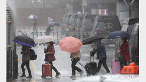 제주도 물폭탄 시작됐다…반나절새 190㎜ 퍼부어