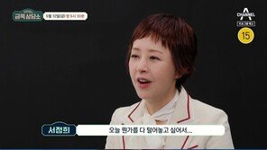 서정희 “서세원을 교주 섬기듯 살았다…아빠 욕하는 애들 원망도”