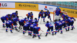 한국 아이스하키, 리투아니아에 2-1 승…세계선수권 2부리그 잔류