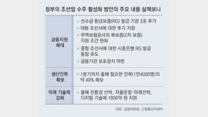 정부, 은행 보증 늘려 조선 수주 지원… 중형 조선社에도 확대