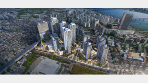 구의역 바로 앞 주거복합단지 