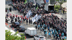 김기현 “민노총, 도심 무법천지 만들어…법의 무서움 알게해야”
