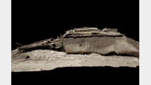 111년 전 침몰한 ‘타이타닉’ 이렇게 생겼다…3D로 선체 구현