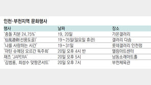 인천·부천지역 문화행사