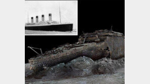 ‘심해 침몰’ 타이태닉호 3D 이미지 첫 공개 