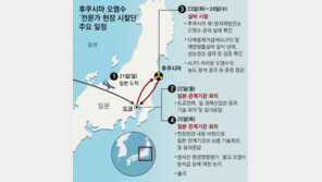 오염수 시찰단 내일 방일… 후쿠시마 처리상황 점검