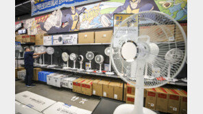 이른 더위와 전기료 인상에 선풍기 인기 