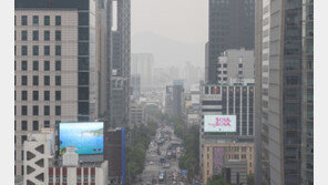 수도권 덮친 황사 전국 확대…강화·연평 미세먼지 ‘매우나쁨’