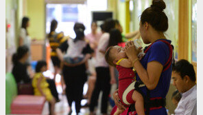 영·유아 사이에 수족구병 유행…외래환자 한달 새 3배 증가