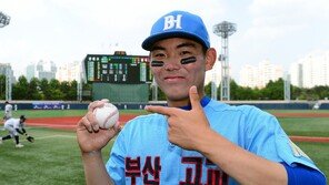 ‘7.2이닝 노히트’ 부산고 성영탁 “긴 이닝 던지는 안정적인 투수 목표” [제77회 황금사자기 스타]