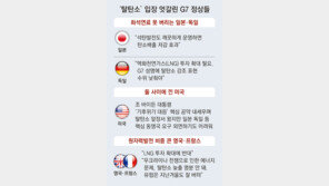 1년전 ‘脫탄소’ 합의했던 G7, “화석연료 투자 확대” 선언