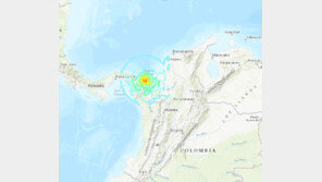파나마-콜롬비아 국경서 규모 6.6 지진 발생