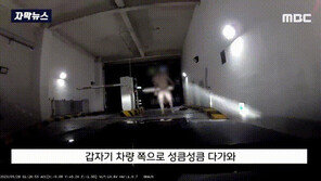 여성 운전자 앞으로 팬티 차림 男 ‘성큼성큼’…강남 주차장 ‘새벽의 공포’