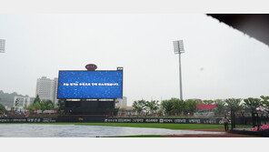 6월 첫날부터 비 때문에…프로야구 광주 KT-KIA·창원 두산-NC 취소