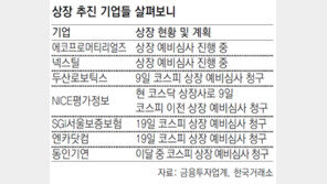 증시 활황에 IPO 기지개… 1조 넘는 ‘大魚’ 상장채비