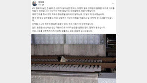 원희룡 “KTX 철로 큰 돌 발견한 철도관제원에 감사” 격려 전화