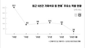 가짜 석유 팔다가 적발된 주유소, 올해 5월 28곳…감소 추세