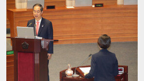 고민정 ‘2010년 문건’ 답변 요구에…한덕수 “국회법 좀 보세요”