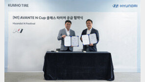 금호타이어, ‘현대 N 페스티벌’ 최상위 클래스에 타이어 공급