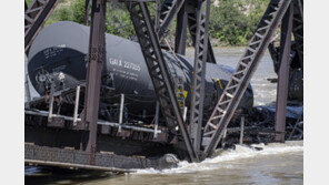 옐로스톤강 철교 붕괴 