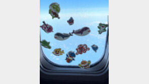 비행기 창문에 스티커 ‘덕지덕지’…“민폐다” vs “과한 지적”[e글e글]
