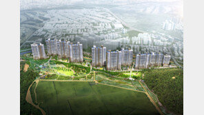 공원 품에 안긴 중대형 단지… 청라생활권 만끽한다