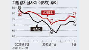 기업 체감경기 암울… 대기업 계열사마저 자금난 걱정 