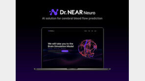 [스케일업] 니어브레인 [1] AI·VR 뇌혈류 예측, 뇌혈관질환 극복 선봉