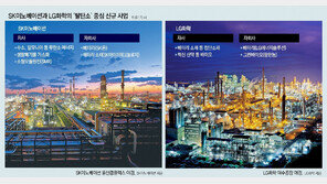 LG화학-SK이노 “탈탄소 강화” 실탄 확보전