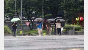 수도권 등 호우주의보 확대…위기경보 ‘주의’로 상향