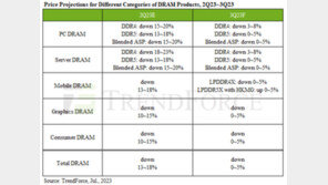 D램 가격, 이제 ‘보합’…“올 3분기 0~5% 하락”