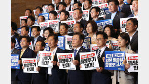 민주, 17시간 ‘오염수 투기 반대’ 비상행동…철야농성·결의대회