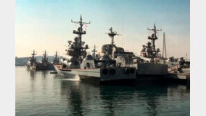 러시아 군함 2척, 대만-오키나와 근해 거쳐 상하이 입항