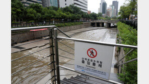 서울·구리·하남 호우주의보 발효…최대 100㎜ 이상 예상