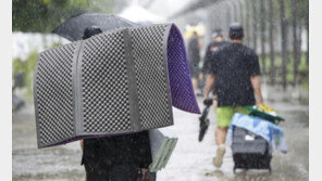 내일 전국 천둥·번개 동반 ‘원포인트’ 장맛비…중부 최대 120mm