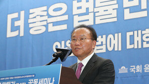 윤재옥 “입법영향분석제도 여야 합의안 마련…연내 처리”