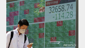 日증시, 닷새 연속 하락 마감…닛케이지수 0.61% ↓
