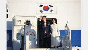 尹대통령, 리투아니아 도착…나토 정상회의 일정 시작