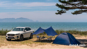 볼보코리아, 코오롱스포츠 협업 한정판 ‘텐트’ 판매… “車 소유자 30% 할인 등 혜택”