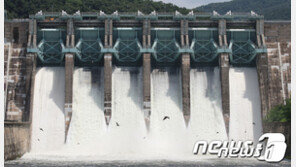 대청댐 방류 19일 오후6시까지…초당 1300톤 이내