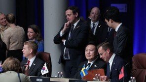 尹 “나토와 ‘군사 정보 공유’ 확대해 나갈 것”