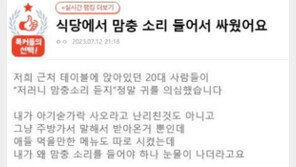 “식당에서 ‘아기 숟가락’ 달라고 한 저, 맘충인가요?”