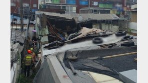 빈집·오피스텔 담벼락 무너져…인천 장맛비에 피해 속출