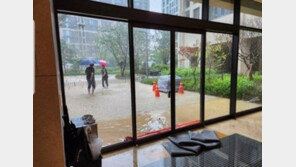 기록적 ‘집중호우’에 ‘물바다’ 신축아파트 …‘건설 문제 vs 불가항력’