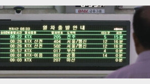 코레일, 집중호우로 중단된 ‘일반 열차’ 17일 일부 재개