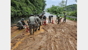 軍 호우 피해 복구·실종자 수색 계속… “장병 5600여명 투입”